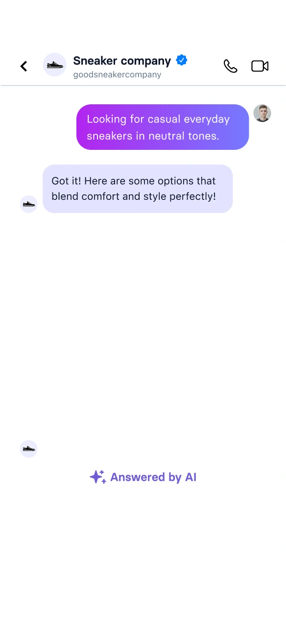 Instagram chats