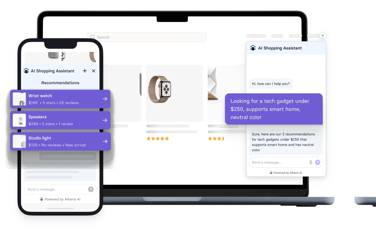 Introducing Alhena Product Assistant