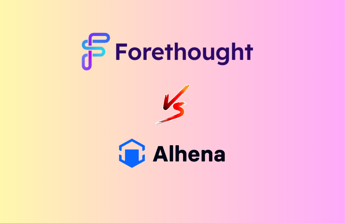 Alhena AI vs Forethought AI: Choosing the Right AI Solution for Customer Experience Automation
