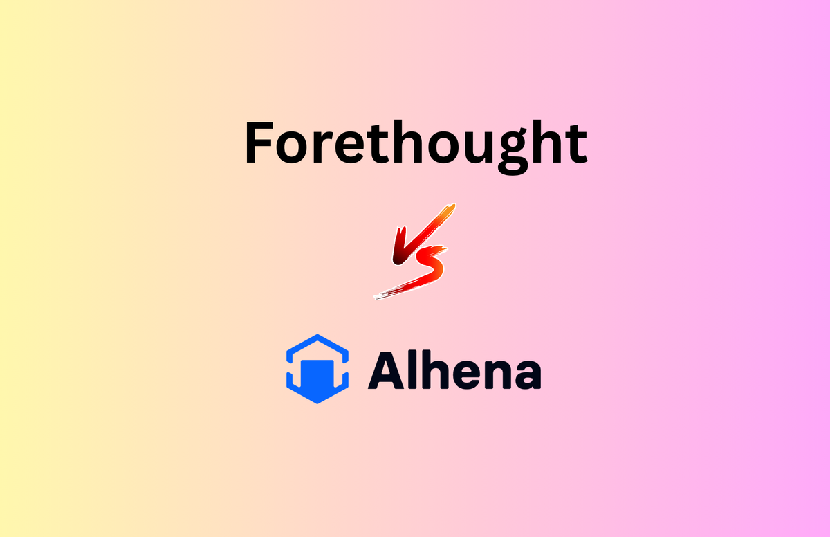Alhena AI vs Forethought AI: Choosing the Right AI Solution for Customer Experience Automation