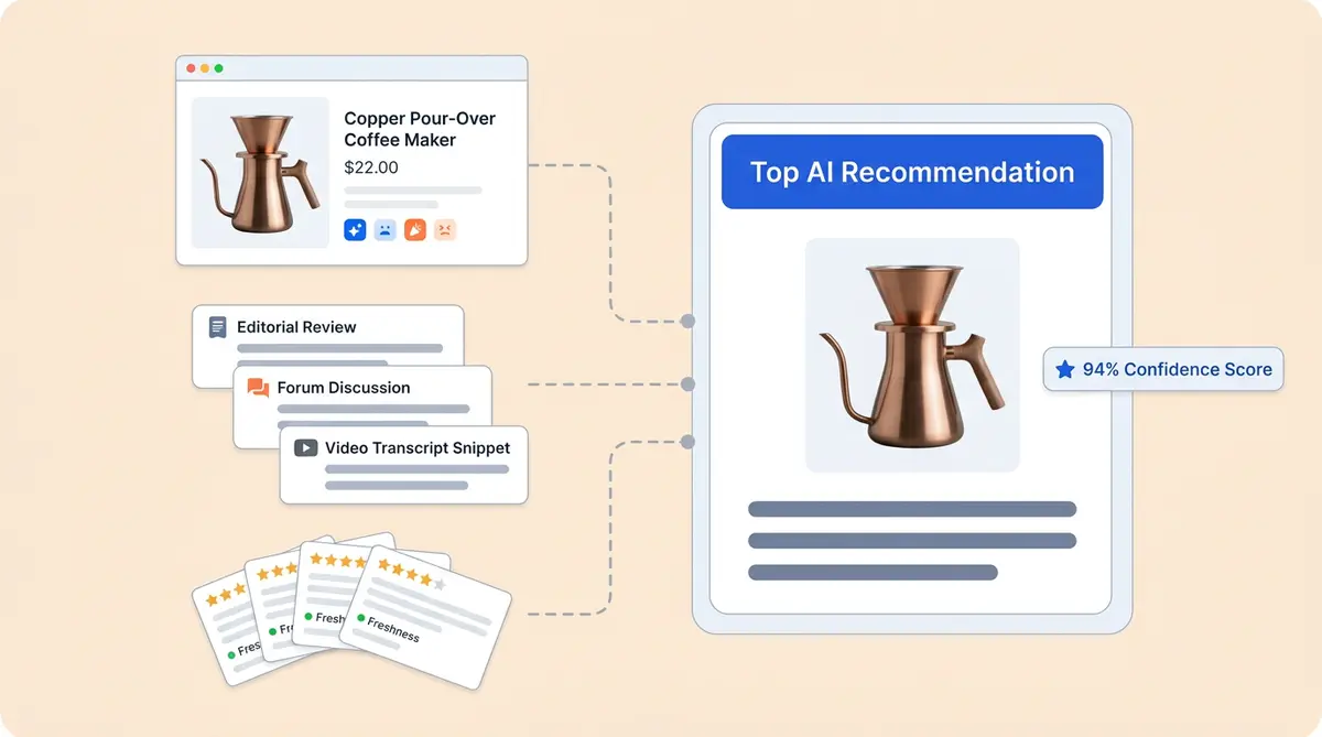 GEO for ecommerce product brands, how to get recommended by ChatGPT, Gemini, and Perplexity