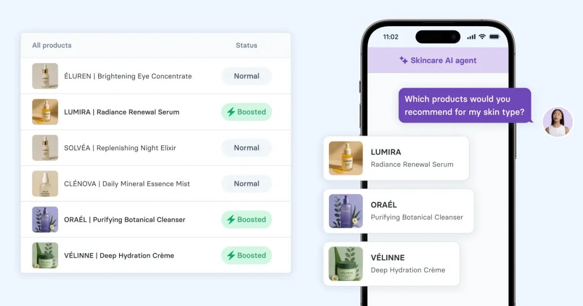 Introducing Product Boost: Push your Best Sellers on AI Shopping Assistant Recommendations