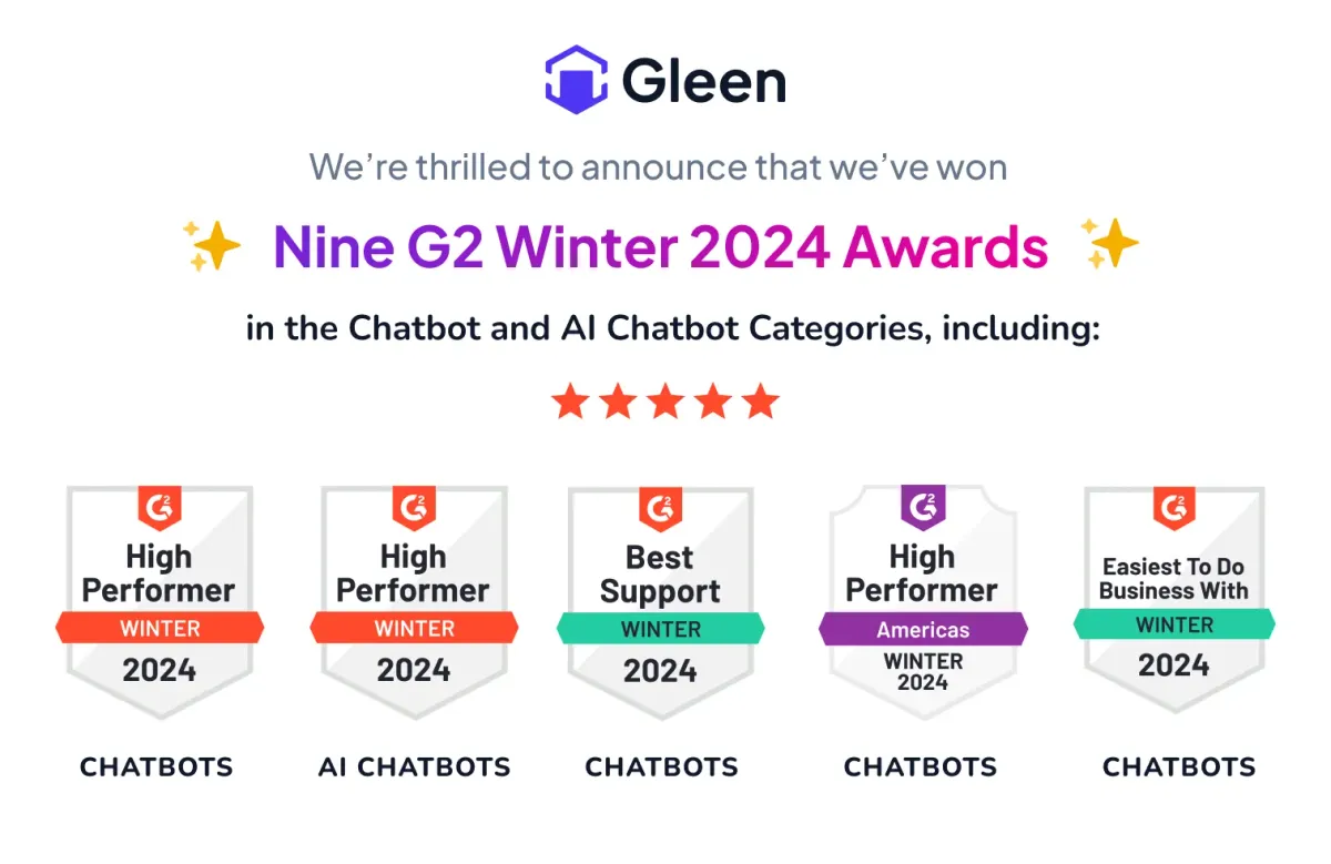 Alhena Wins Nine G2 Winter 2024 Awards in Chatbots & AI Chatbots Categories
