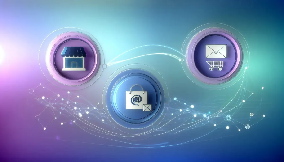 AI shopping assistant integration connecting Shopify commerce and Klaviyo marketing automation