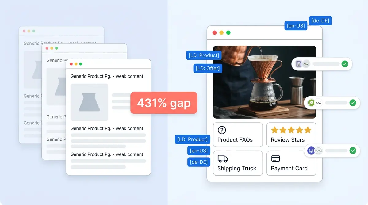 Multilingual AEO optimization for ecommerce AI search visibility across global markets
