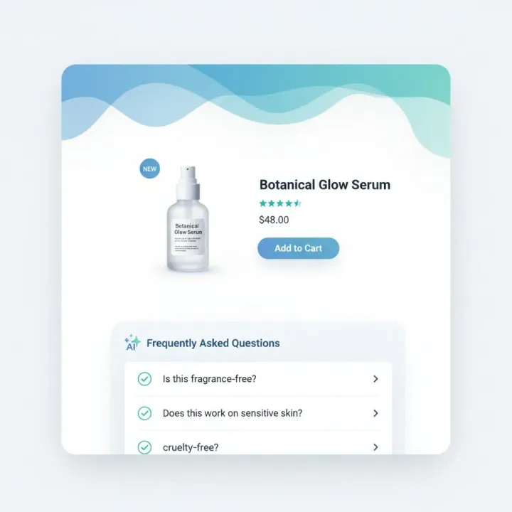 The Highest-Converting Feature You're Probably Not Using: AI Product FAQs on PDPs