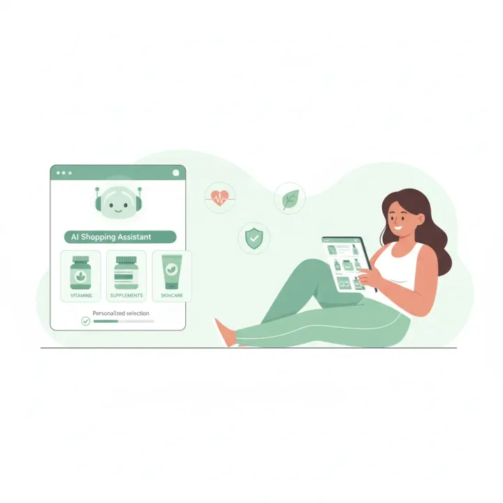 AI for Health and Wellness Brands: How Guided Shopping Turns Browsers into Buyers