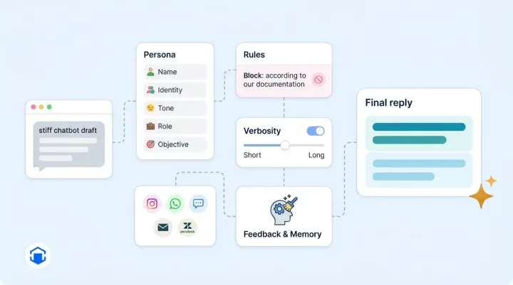 How to Make Your AI Chatbot Sound Less Robotic