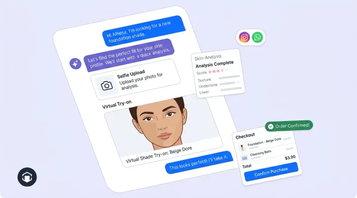 Virtual Makeup Try-On That Talks Back: How Alhena AI Turns Selfies Into Sales