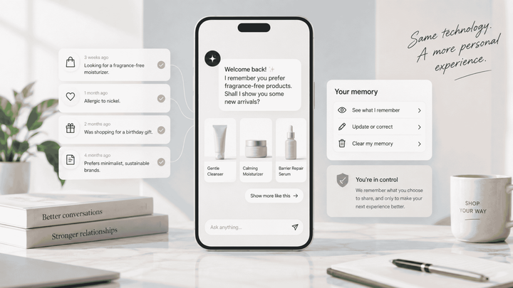 Is It Safe for a Shopping AI to Remember You? Memory, Consent and Transparency